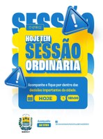 Câmara Municipal de Madeiro realiza Sessão Ordinária nesta data (28/05/2026, às 18h).